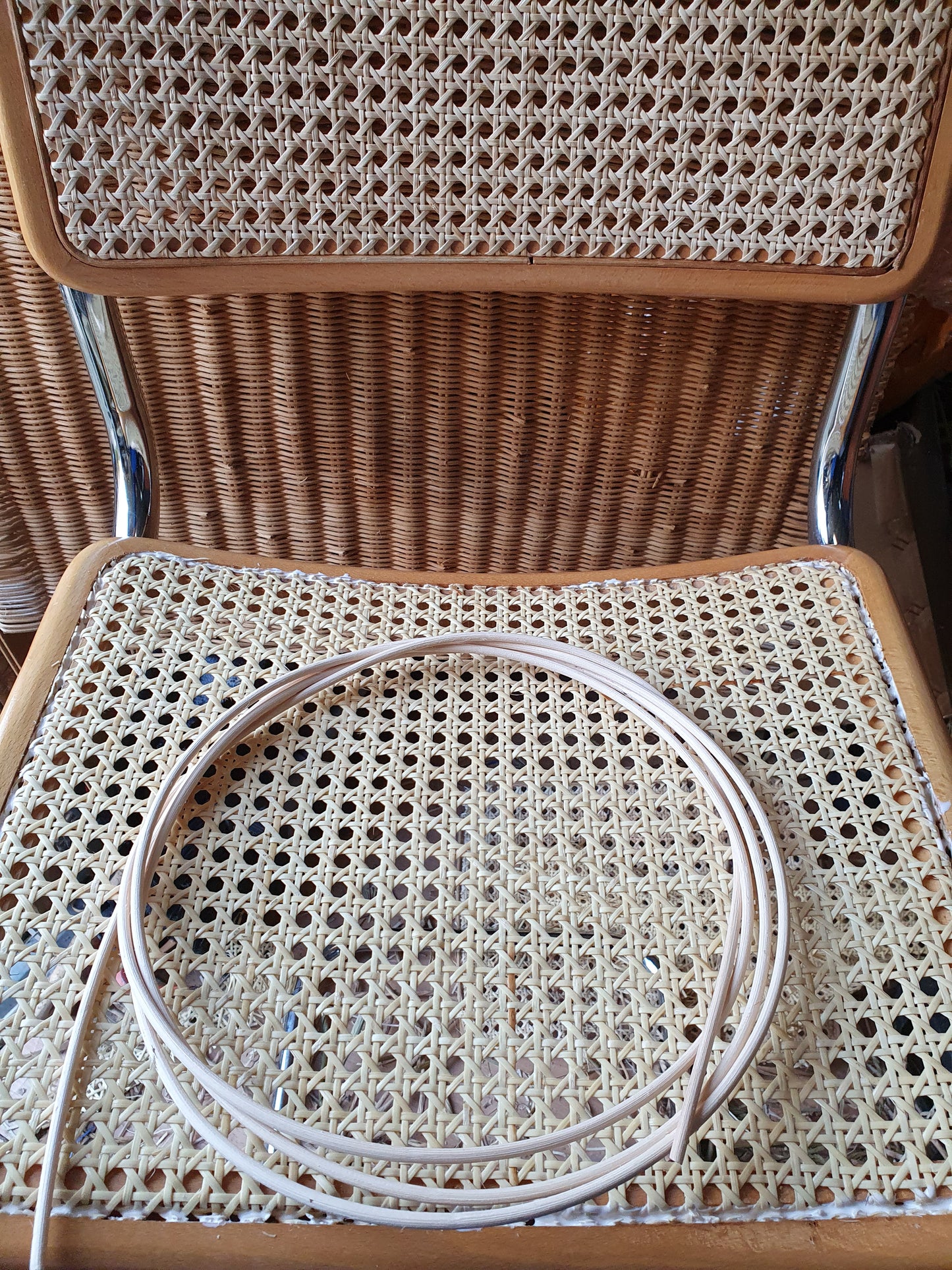 Chair seat cane replacement