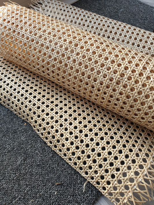 Rattan cane webbing sheet 18in wide